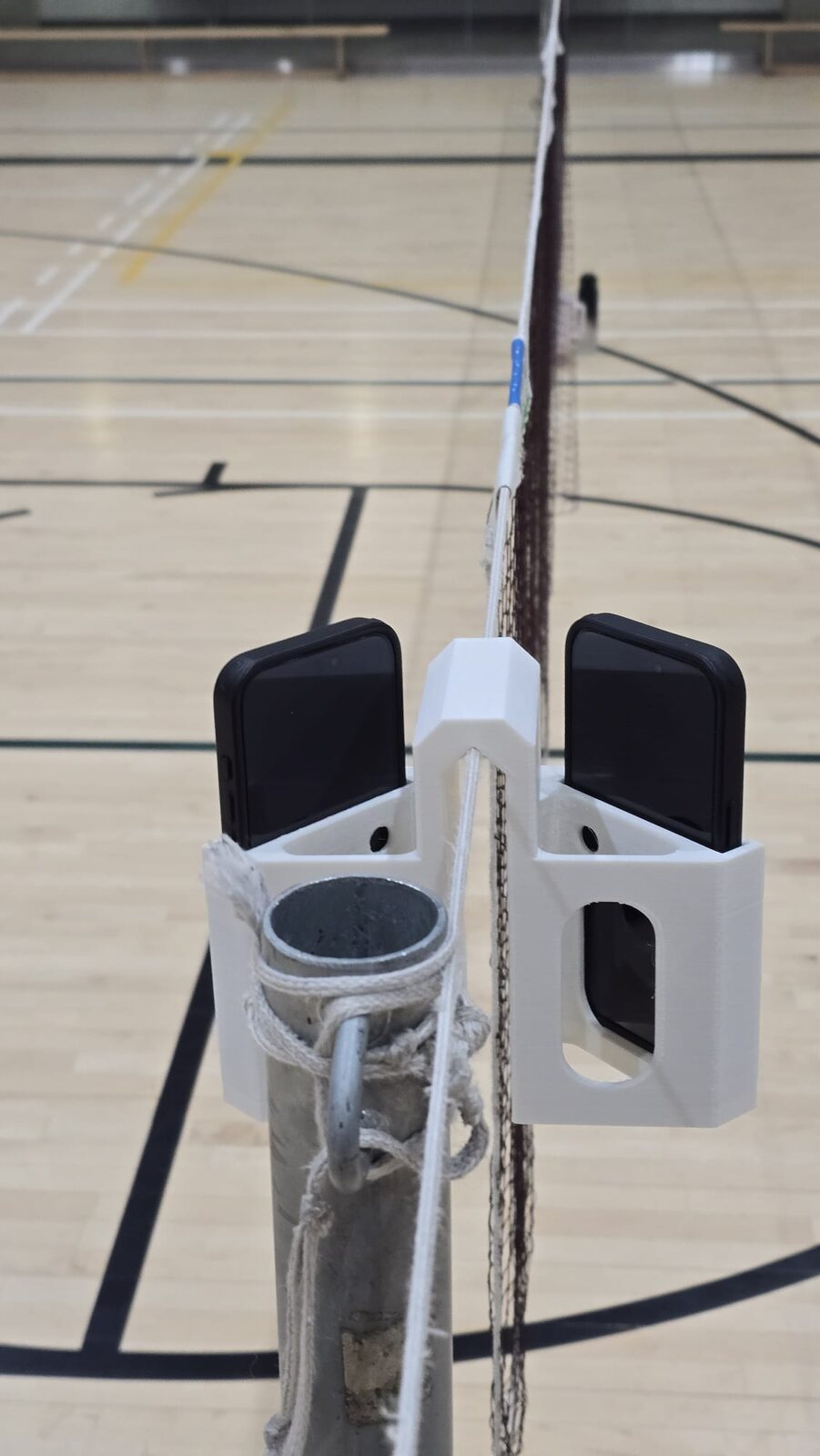 Badminton Net Camera Mount